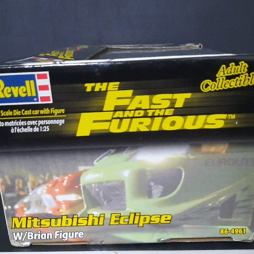 Revell Mitsubishi Eclipse Model with Brian Figure Adult Collectible - Picture 4 of 14